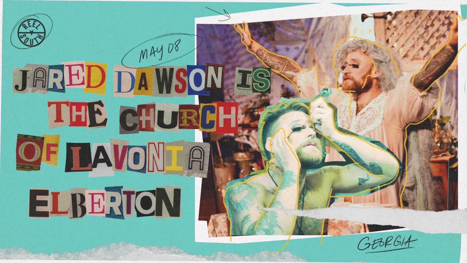 'Jared Dawson and the Church of Lavonia Elberton' cover for Reel South Seaon 8