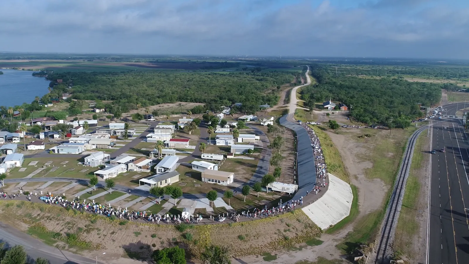 Mission, Texas along the US–Mexico Border