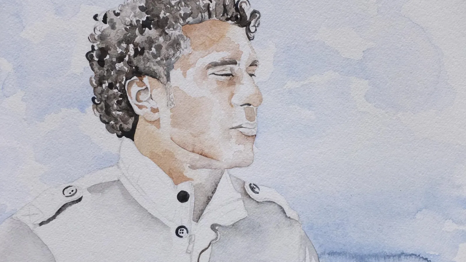 Sai Selvarajan in watercolor form. 